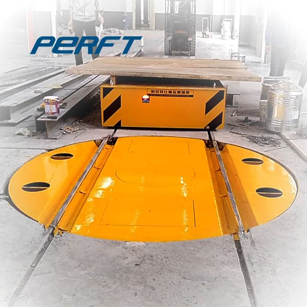 steerable transfer wagon for outdoor and indoor operation 20t